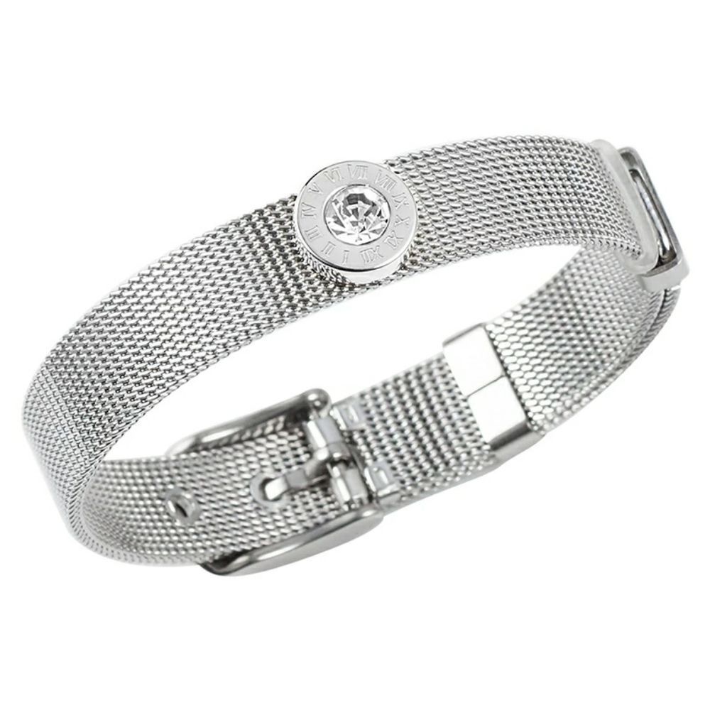 Bracelet Roman Numerals Mesh Belt